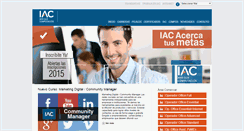 Desktop Screenshot of iaconline.com.ar